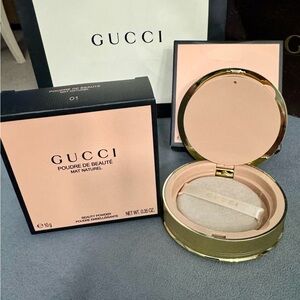 Gucci Poudre De Beauté Mat Naturel - Elegant Gold and Cream 01